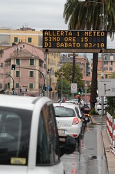 Genova - allerta maltempo primi giorni ottobre 2015