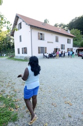 Genova, Campo Ligure - agriturismo Bertin che ospita 31 migranti