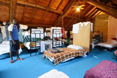 Genova, Campo Ligure - agriturismo Bertin che ospita 31 migranti
