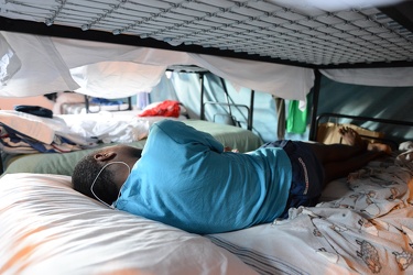 Genova, Campo Ligure - agriturismo Bertin che ospita 31 migranti