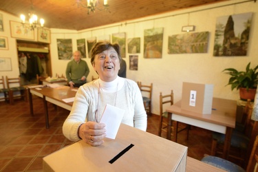 Genova, quartiere Albaro - primarie Partito Democratico - il seg