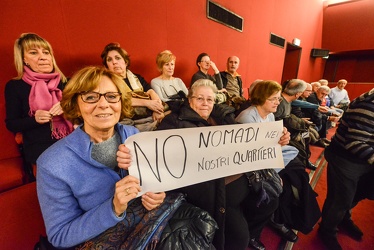 protesta abitanti lavatrici nomadi 