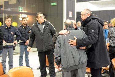 Genova, tribunale, aula bunker - lettura sentenza associazione a