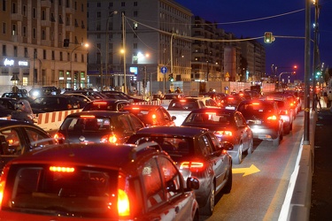 Genova - traffico in centro