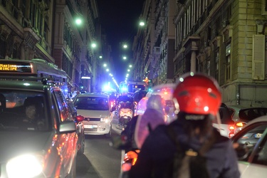 Genova - traffico in centro