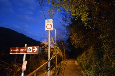 Genova - zona acquedotto storico chiusa dopo morte ciclista 