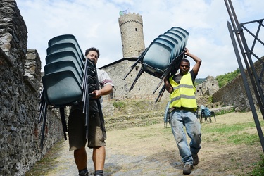 Campoligure, provincia Genova - integrazione tra 22 profughi e g