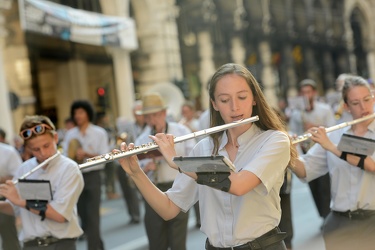 Genova - sabato di Luglio con bande in citt√†