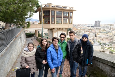Genova, castelletto, belvedere spianata - una delle tappe dei gi
