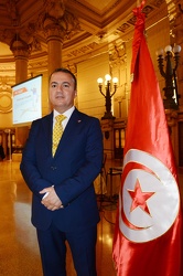 Genova, palazzo della Borsa - cena con il console della Tunisia