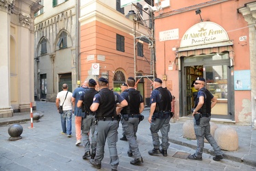 Genova - dopo i recenti fatti di sangue, rinforzati i controlli 