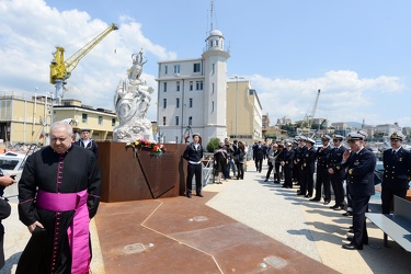 Genova, molo giano - commemorazione tragedia Torre Piloti
