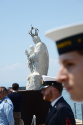 Genova, molo giano - commemorazione tragedia Torre Piloti
