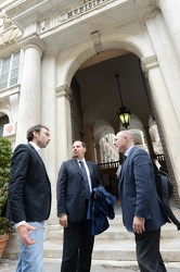 Genova, palazzo Tursi - delegazione PD