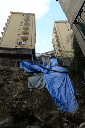 Genova - due giorni dopo la frana in Via Daneo