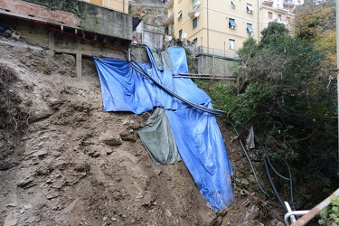 Genova - due giorni dopo la frana in Via Daneo