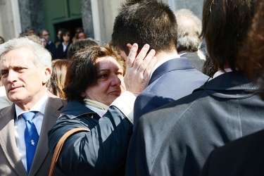 Genova, chiesa del Ges√π - i funerali di Francesca Bonello