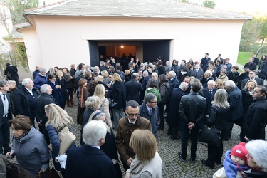 Arenzano, genova - i funerali di Victor Uckmar, celebrati nella 