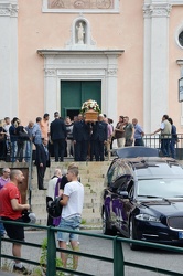 Genova, chiesa parrocchiale di San Biagio - il funerale del 65en