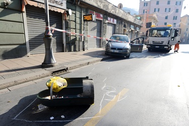 Genova - incidente mortale a Rivarolo 