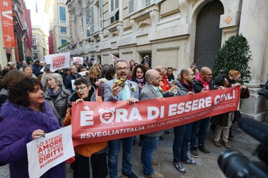 Genova - manifestazione in favore delle unioni civili