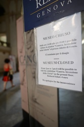Genova, via Balbi, museo di palazzo Reale - museo ancora chiuso 