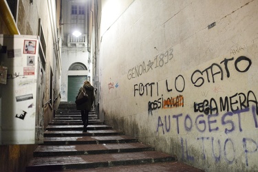 Genova - viaggio notturno in centro con la giornalista Francesca
