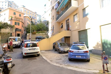 Genova - via Marina di Robilant - Operaio muore nella tromba del
