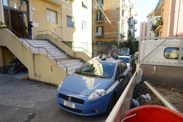 Genova - via Marina di Robilant - Operaio muore nella tromba del