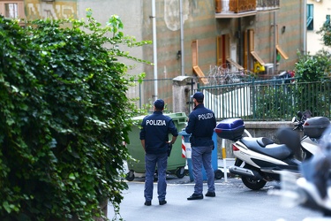 Genova - via Marina di Robilant - Operaio muore nella tromba del