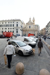 Genova, lepiazze del centro in tarda mattinata - 10 11 2016