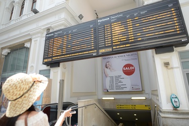 Genova, stazione Principe - sciopero nella mattina, pochi disagi