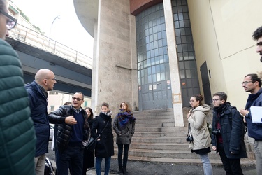 Genova, mercato del pesce - sopralluogo architetti