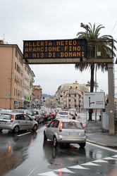 Genova, weekend allerta meteo