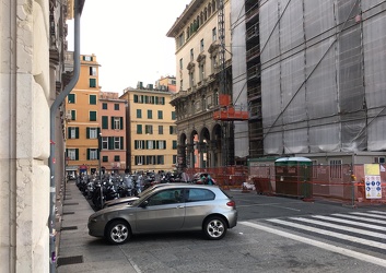 Genova - la zona ZTL di via Petrarca