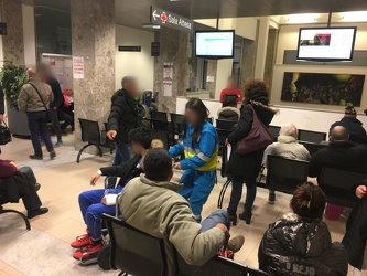 Genova - ancora qualche caso di affollamento al pronto soccorso 