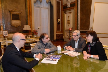 Genova, palazzo Tursi - Walter Arnold, americano, donazione per 