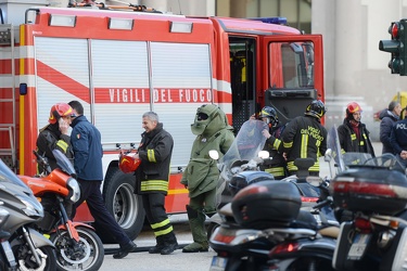 Genova - stazione Principe - allarme bomba alla fermata dell'aut