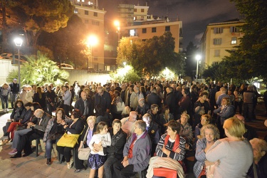 Genova Multedo - assemblea pubblica contro insediamento 50 migra