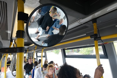 Genova - autobus a ferragosto