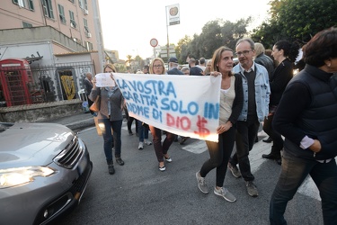 Genova Pegli, Multedo - ennesima protesta con blocco stradale de