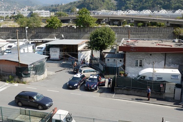 Genova, Bolzaneto - campo rom Sinti