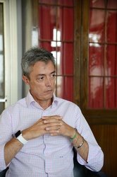 Genova - conferenza stampa assessore Stefano Garassino