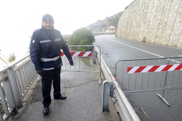 Genova, Voltri - i danni provocati dalla mareggiata