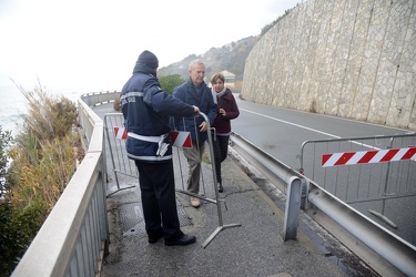 Genova, Voltri - i danni provocati dalla mareggiata