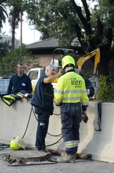 Genova - fuga gas zona Brignole