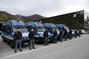 Genova, caserma polizia V reparto mobile Bolzaneto - capo polizi