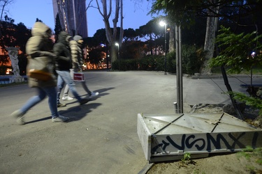 Genova - i giardini davanti alla stazione Brignole