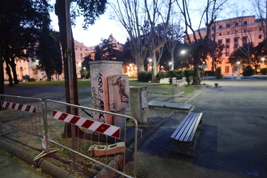 Genova - i giardini davanti alla stazione Brignole