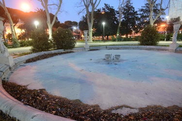 Genova - i giardini davanti alla stazione Brignole